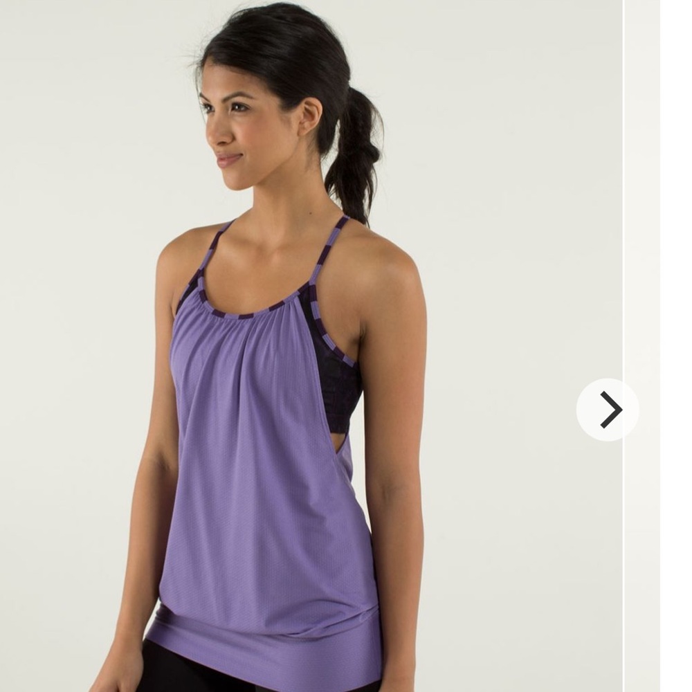 Lululemon No Limits Tank Winter Orchid Purple